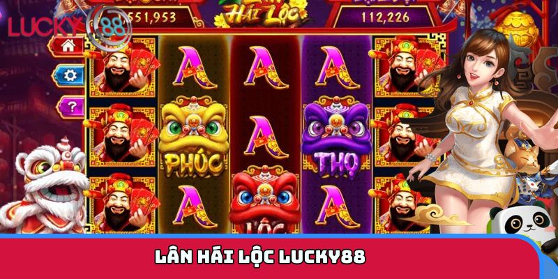 lân hái lộc